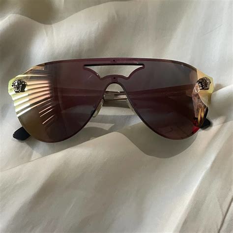 versace rimless mirrored sunglasses|where to buy Versace sunglasses.